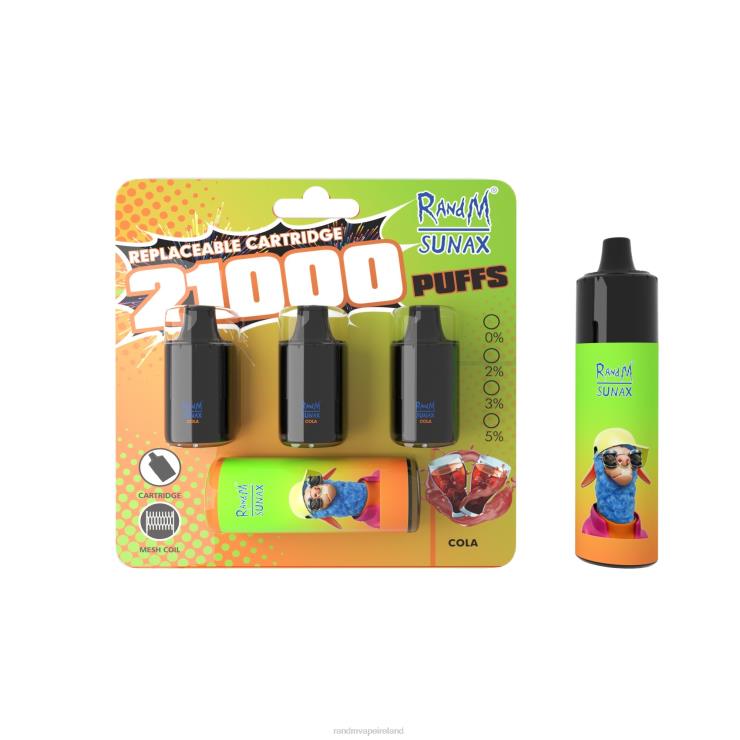 RandM Vape Price | RandM Sunax Z2XZX265 21000 Airflow Control Pod Replaceable Vape Device 1Pc Cool Mint
