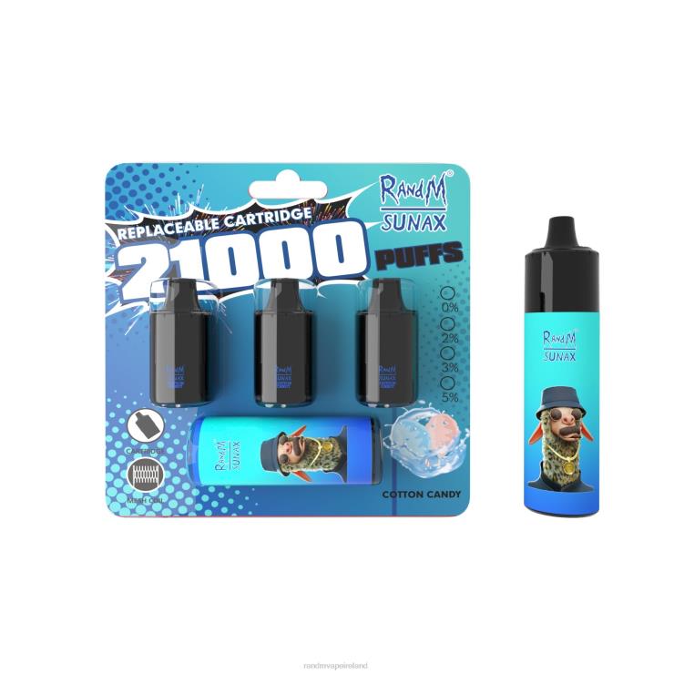 RandM Vape Price | RandM Sunax Z2XZX265 21000 Airflow Control Pod Replaceable Vape Device 1Pc Cool Mint
