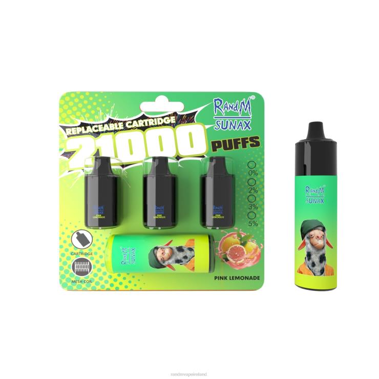 RandM Vape Price | RandM Sunax Z2XZX265 21000 Airflow Control Pod Replaceable Vape Device 1Pc Cool Mint