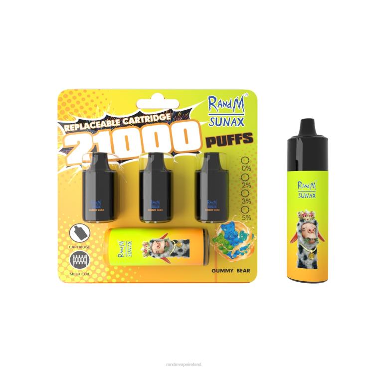 RandM Vape Price | RandM Sunax Z2XZX265 21000 Airflow Control Pod Replaceable Vape Device 1Pc Cool Mint