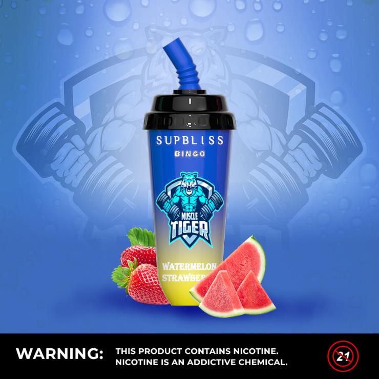 RandM Vape Flavours | RandM Supbliss Bingo Z2XZX264 8000 Vape Pod Device 1Pc Lychee Cola