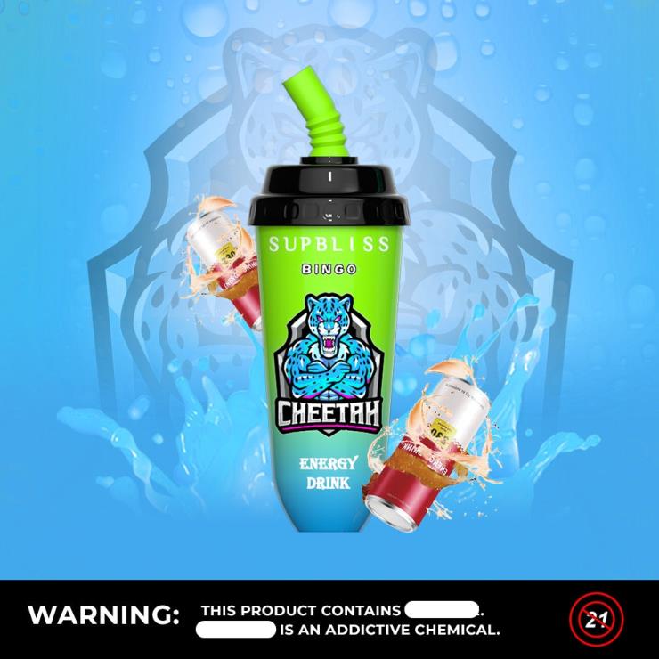 RandM Vape Flavours | RandM Supbliss Bingo Z2XZX264 8000 Vape Pod Device 1Pc Lychee Cola