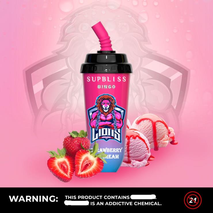 RandM Vape Flavours | RandM Supbliss Bingo Z2XZX264 8000 Vape Pod Device 1Pc Lychee Cola
