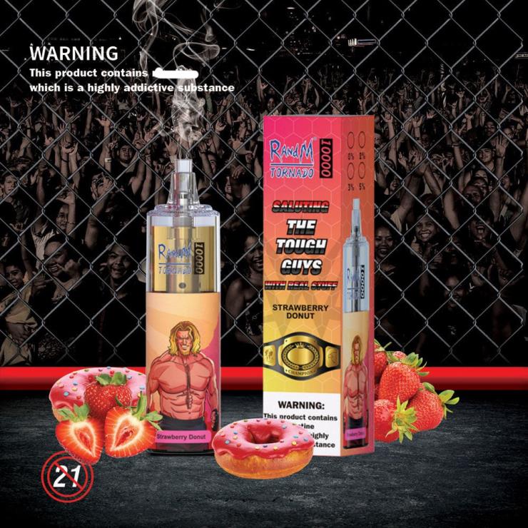 RandM Ireland | RandM Tornado Z2XZX112 10000 Airflow Control Vape Device 1Pc Watermelon Lemonade