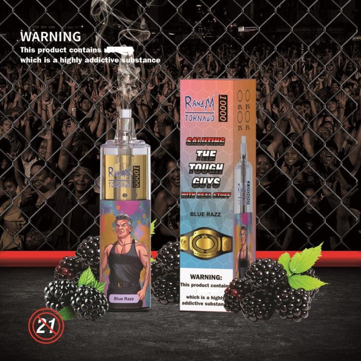 RandM Ireland | RandM Tornado Z2XZX112 10000 Airflow Control Vape Device 1Pc Watermelon Lemonade