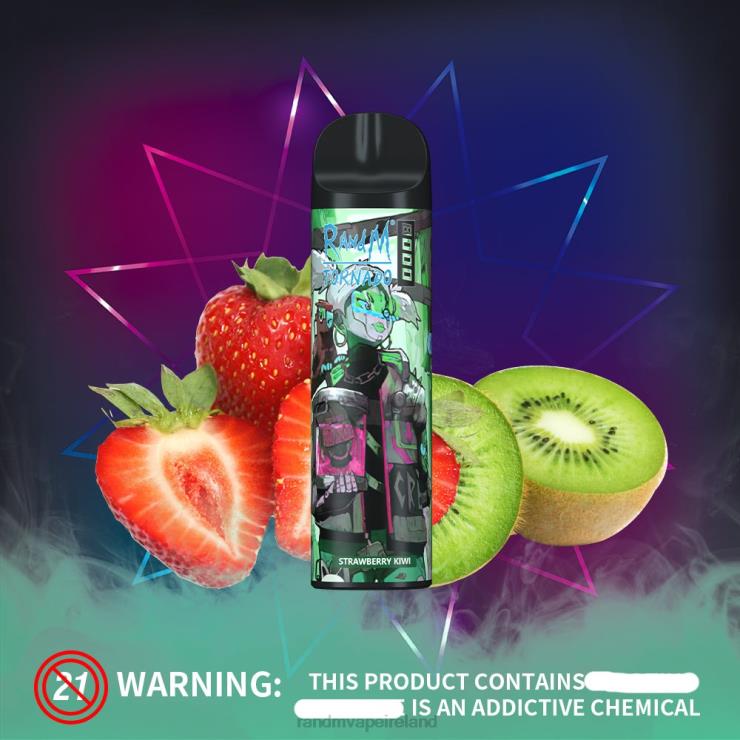 RandM Vape Dublin | RandM Tornado Z2XZX253 8000 Airflow Control Vape Device 1Pc Cherry Lychee