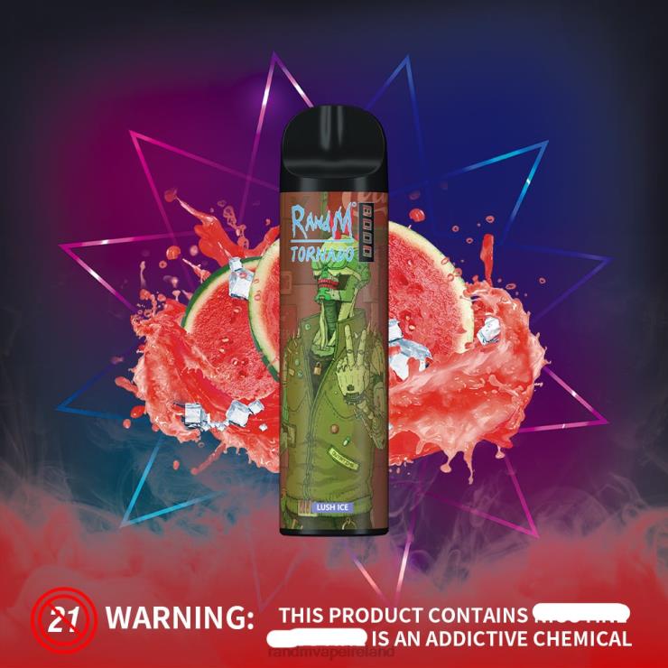 RandM Vape Dublin | RandM Tornado Z2XZX253 8000 Airflow Control Vape Device 1Pc Cherry Lychee